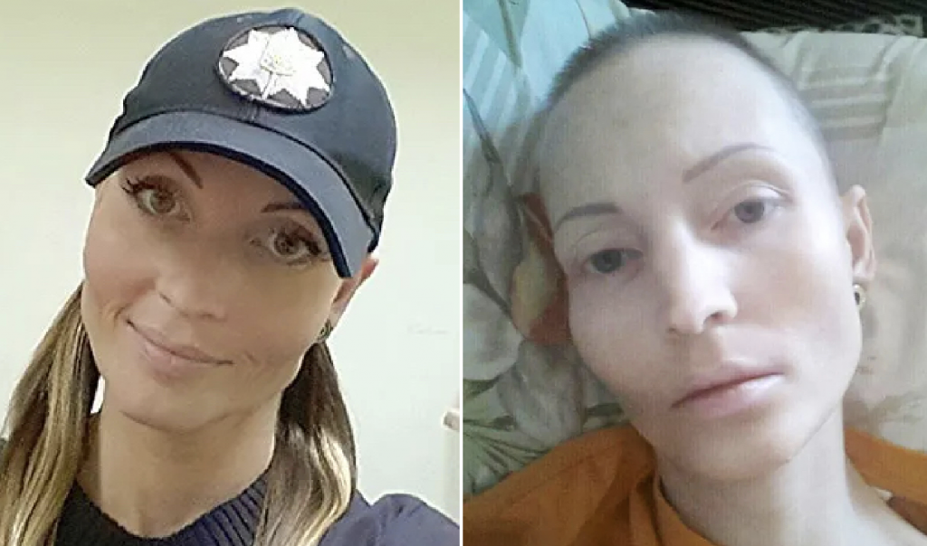 Policewoman died after angry thug spat on her face during arrest!