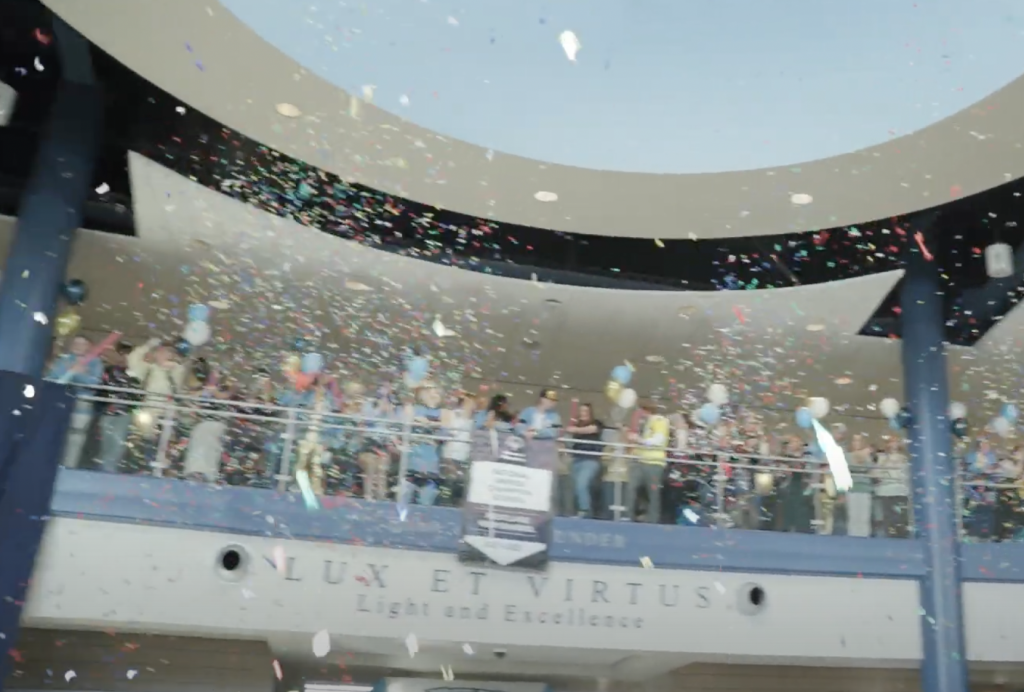 Students and staff at Westlake High School and Alpine School District held banner ceremony with First Lady Abby Cox