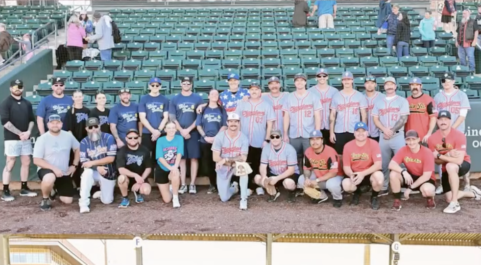 Ogden Fire ends police department’s two-year winning streak in annual Guns & Hoses softball game